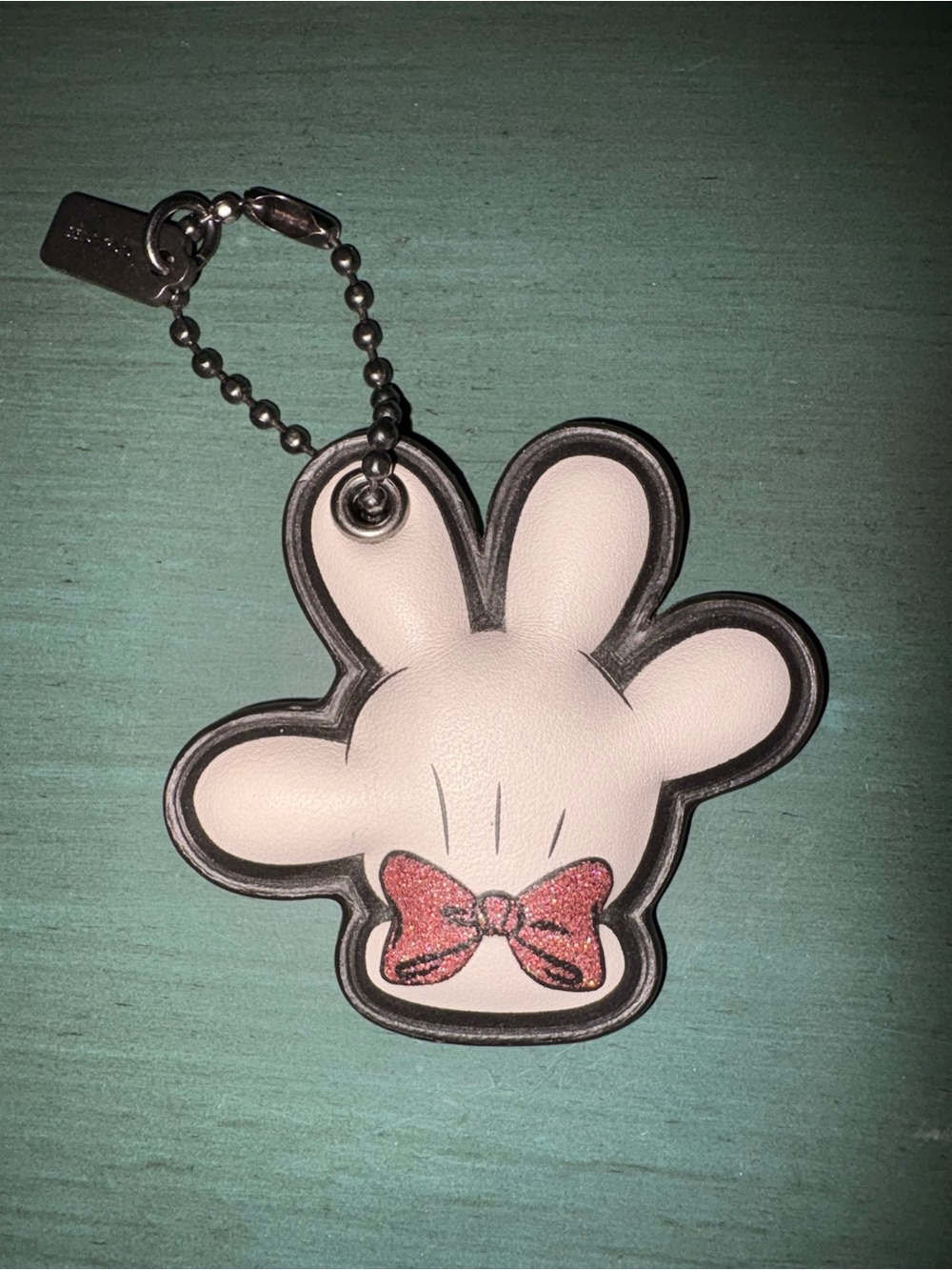 Coach X Disney Minnie Mouse Glove Bag Charm